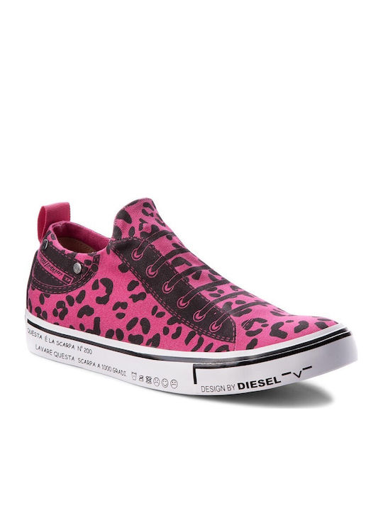 Diesel S-Imaginee Low Slip-On Sneakers Φούξια Diesel S-Imaginee Low Slip-On Sneakers Φούξια
