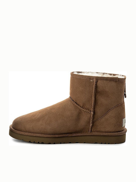 M Classic Mini Leder Braun Herrenstiefel