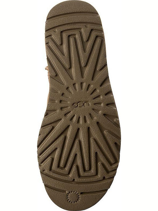 M Classic Mini Leder Braun Herrenstiefel