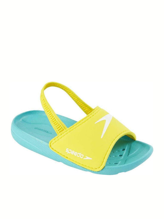 Speedo Șlapi Copii Slides Galbene Atami Seasquad