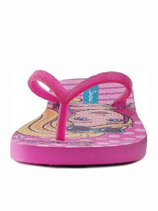 Șlapi pentru copii Flip Flops Barbie Fuchsia Barbie