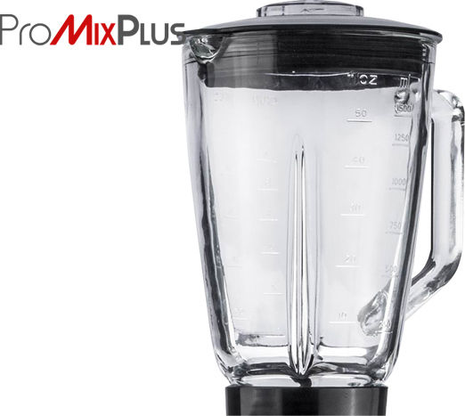 Turbotronic Mixează 2000W cu Vas din Oțel Inoxidabil 4.5lt Negru