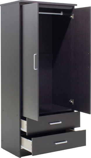 Olympus Δίφυλλη Ντουλάπα 81x57x183cm