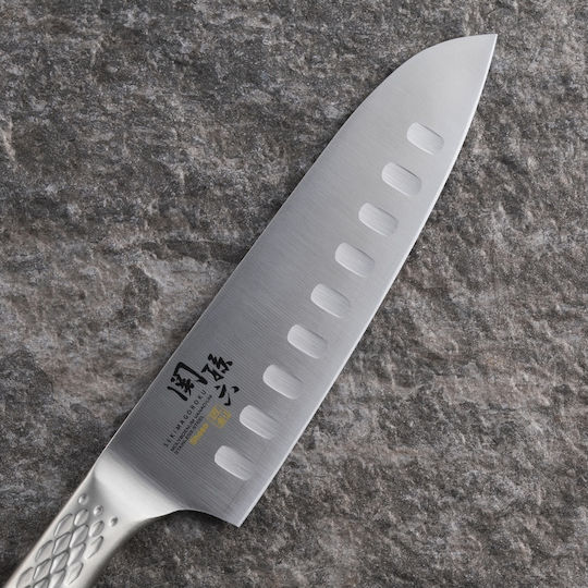 Kai Seki Magoroku Μαχαίρι Santoku από Ανοξείδωτο Ατσάλι 16.5cm