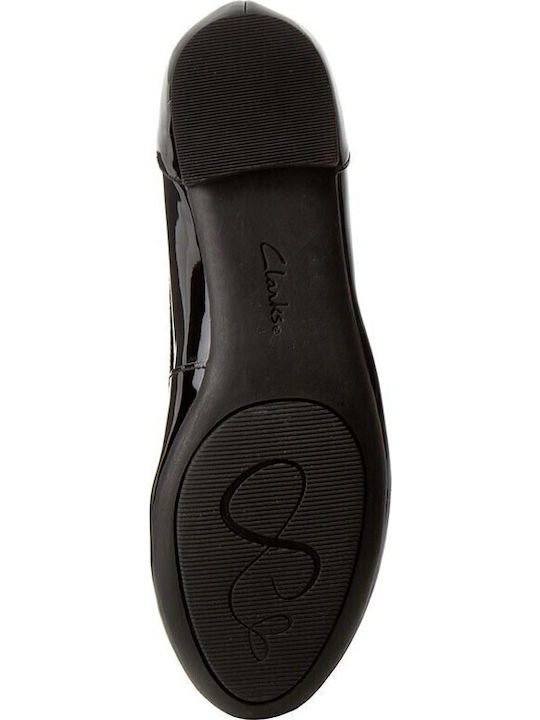 Patent Leather Ballerinas Couture Bloom Black