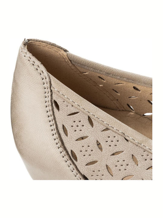 Leder Anatomisch Damen Slip-Ons Gray
