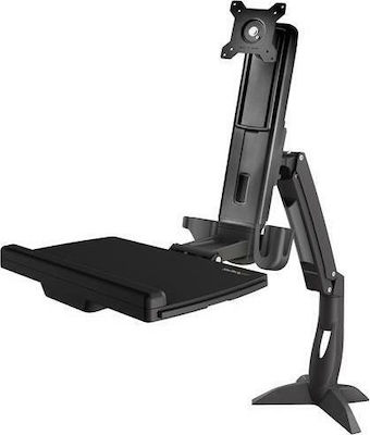 StarTech Sit-Stand Arm Stand Desk Mounted Monitor up to 24" with Arm