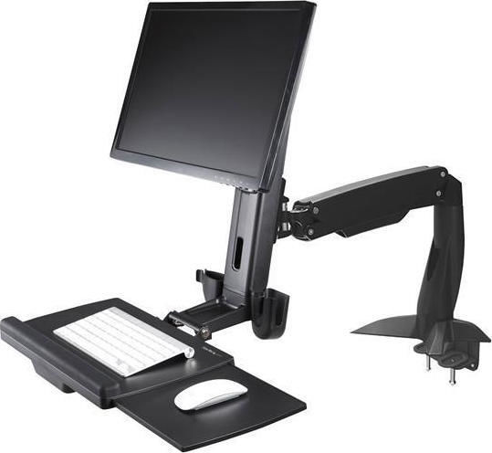 StarTech Sit-Stand Arm Стойка Монитор до 24" с Рамо Черна
