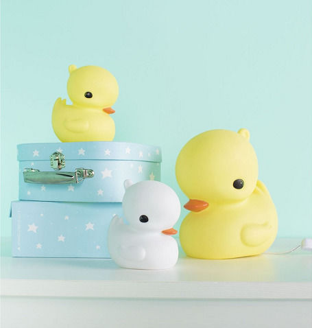 A Little Lovely Company Led Kids Decorative Lamp Duck with Color Changes White 10.2x11.8x8.5εκ.