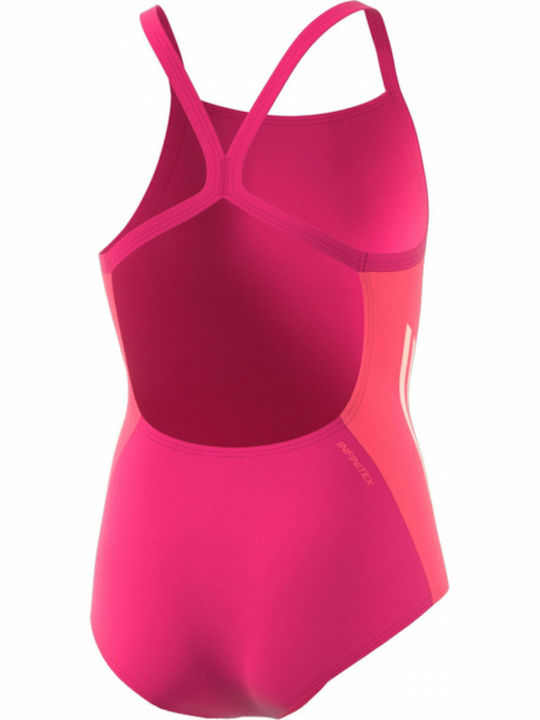 adidas Kids Swimwear One-Piece Fuchsia