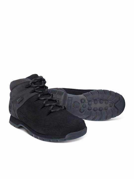 Timberland Euro Sprint Hiker Ανδρικά Ορειβατικά Μποτάκια Μαύρα