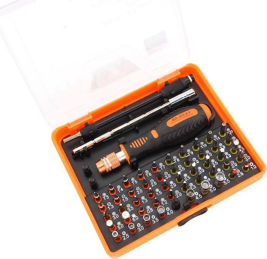 Jakemy Screwdriver Socket with 49 Magnetic Interchangeable Tips