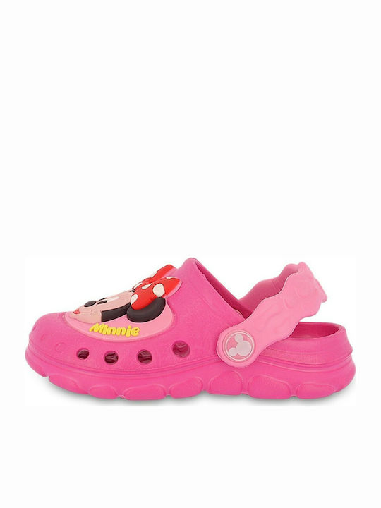 Coqui Mouse Children's Beach Clogs Fuchsia