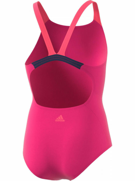 adidas BY Lineage Kids Swimwear One-Piece Fuchsia