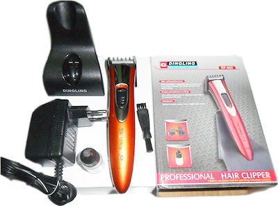 Dingling Rechargeable Hair Clipper Orange RF-602