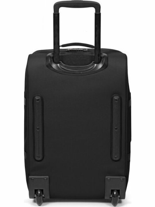 Eastpak Tranverz S Cabin Fabric Suitcase Black with 2 Wheels Height 51cm