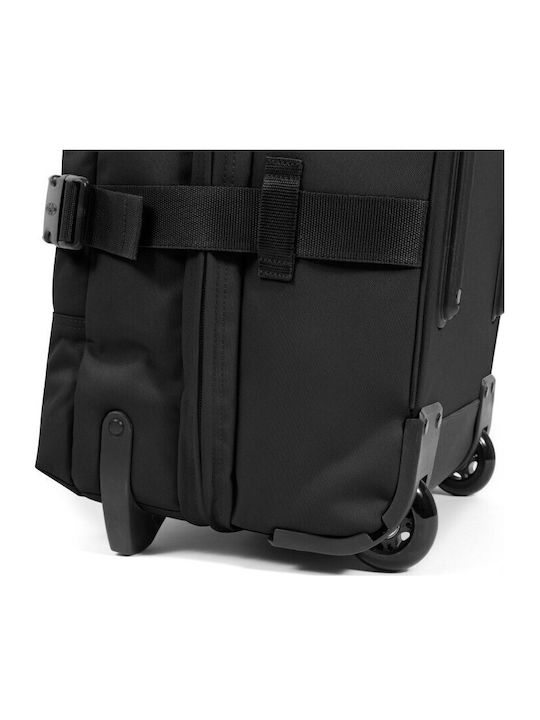 Eastpak Tranverz S Cabin Fabric Suitcase Black with 2 Wheels Height 51cm