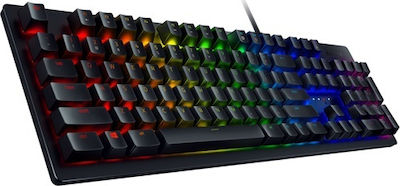 Razer Huntsman Gaming Tastatură mecanică cu Razer Clicky switch-uri și iluminare RGB
