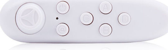 VR Bluetooth Ασύρματο Gamepad για VR (Virtual Reality) Λευκό