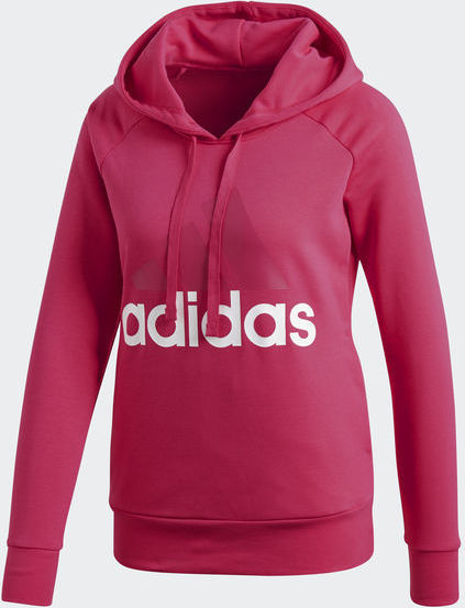 adidas essentials linear pullover hoodie