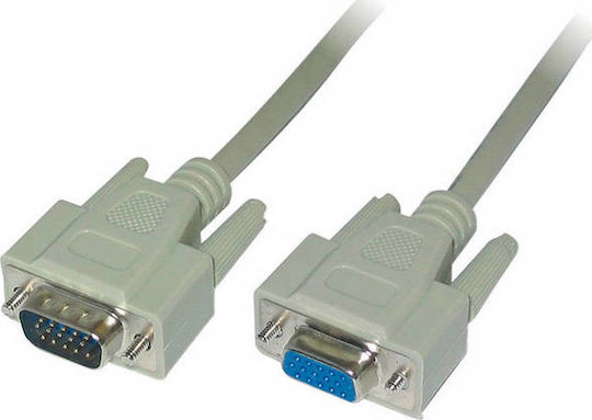 VGA male to VGA female White 10m Cable