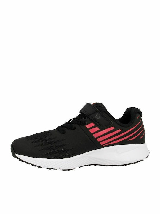 Star Runner Star Runner PSV Kids Sports Shoes Running with Hoop & Loop Closure Black