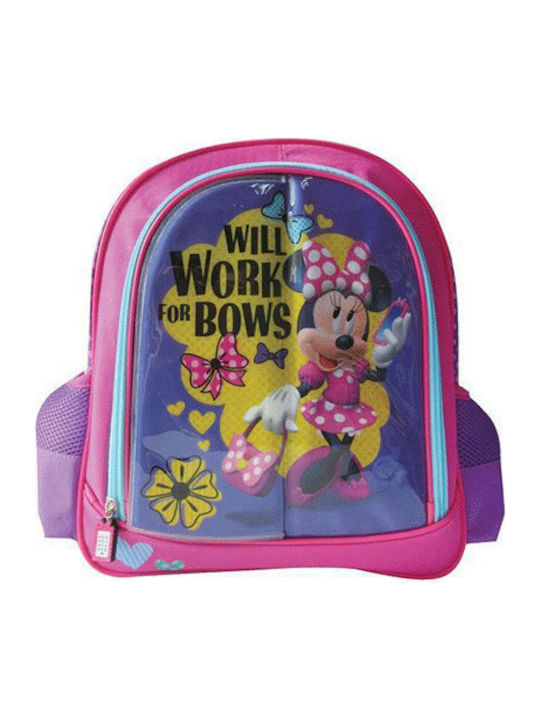 Diakakis Minnie School Bag Backpack Kindergarten in Purple color