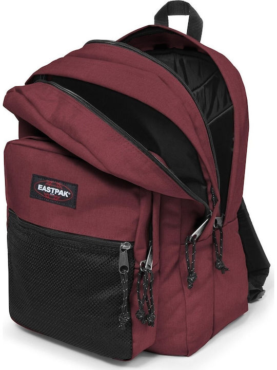 Eastpak Pinnacle Crafty Wine Ghiozdan Școlar de Spate Școala gimnazială- liceu în culoarea Burgundy 38Litri