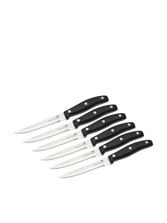 Kitchen Craft Σετ Μαχαίρια από Ανοξείδωτο Ατσάλι 6τμχ