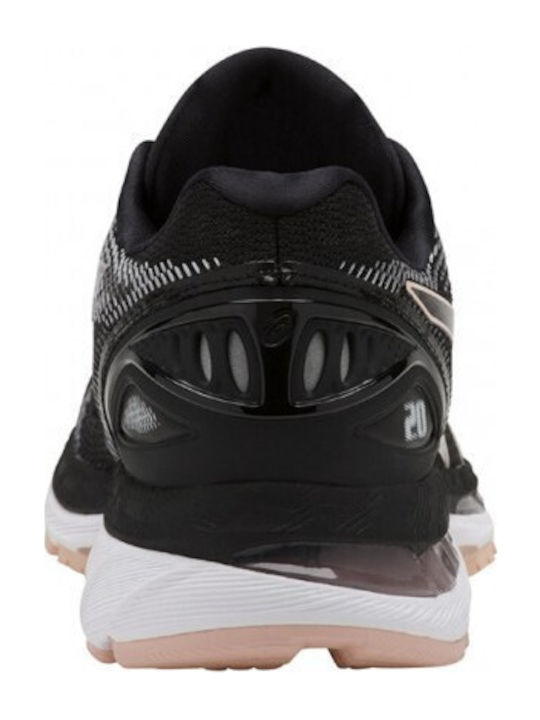 Gel-Nimbus 20 Damen Sportschuhe Laufen Black / Frosted Rose