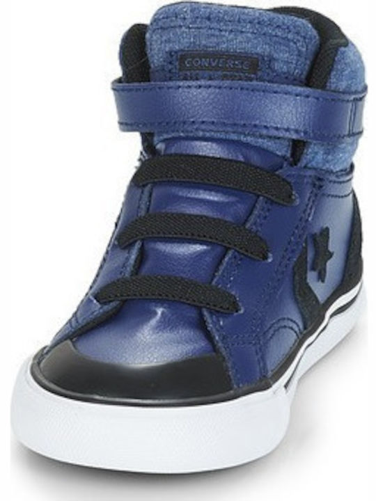 Pro Blaze Strap Hi Inf Kids Sneakers High with Scratch Blue