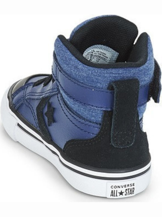 Pro Blaze Strap Hi Inf Kids Sneakers High with Scratch Blue