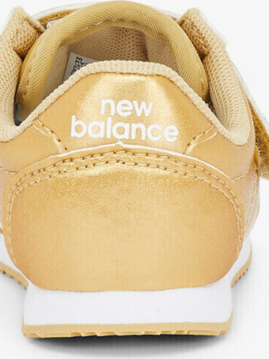 Lifestyle Παιδικά Sneakers με Σκρατς Χρυσά
