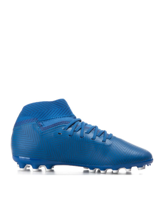 Performance Nemeziz 18.3 AG Παιδικά Ποδοσφαιρικά Παπούτσια με Τάπες Μπλε