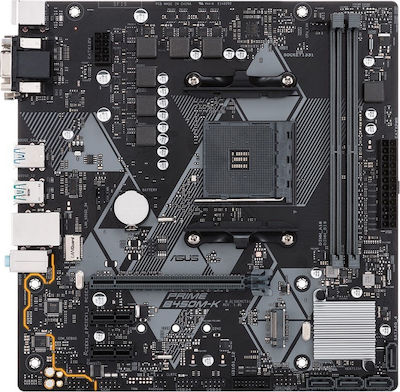 Asus Prime B450M-K Micro ATX Motherboard with AMD AM4 Socket