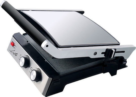 Life The GrillFather Sandwichmaker Grill mit Abnehmbaren Platten 2000W Inox