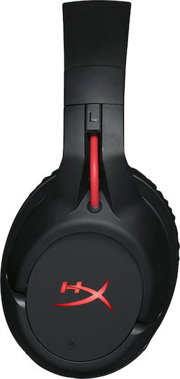 HyperX Cloud Flight Ασύρματο Over Ear Gaming Headset με σύνδεση 3.5mm / USB Κόκκινο