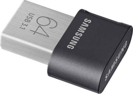 Samsung Fit Plus 64GB USB 3.1 Стик Черен