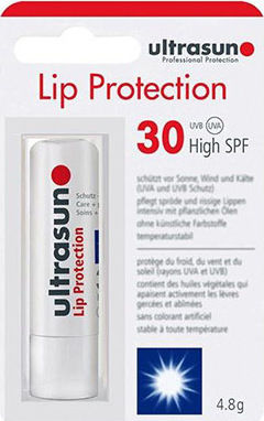 ultrasun lip protection and care