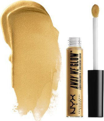 Nyx Professional Makeup Away We Glow Liquid Highlighter Golden Hour 6.8ml