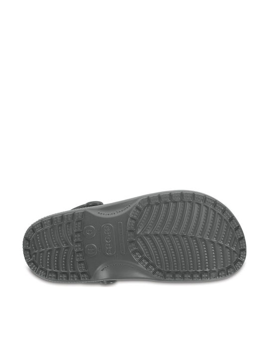 Crocs Classic Ανατομικά Σαμπό Γκρι