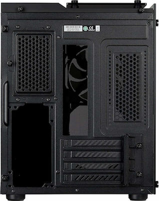 Corsair Crystal Series 280X Gaming Midi Tower Κουτί Υπολογιστή με Πλαϊνό Παράθυρο Μαύρο