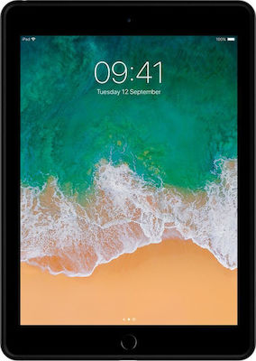 Spigen Rugged Armor Back Cover Μαύρο (iPad 2017/2018 9.7")