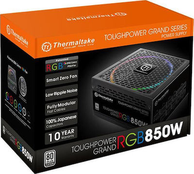 Thermaltake Toughpower Grand RGB 850W Power Supply Full Modular 80 Plus Platinum