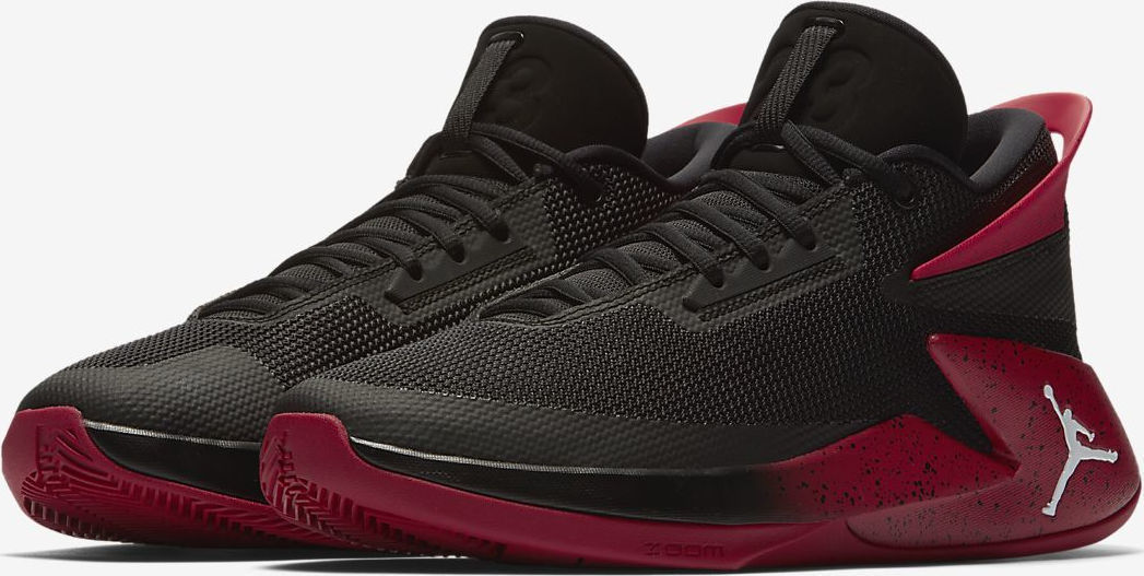 jordan fly lockdown black and red