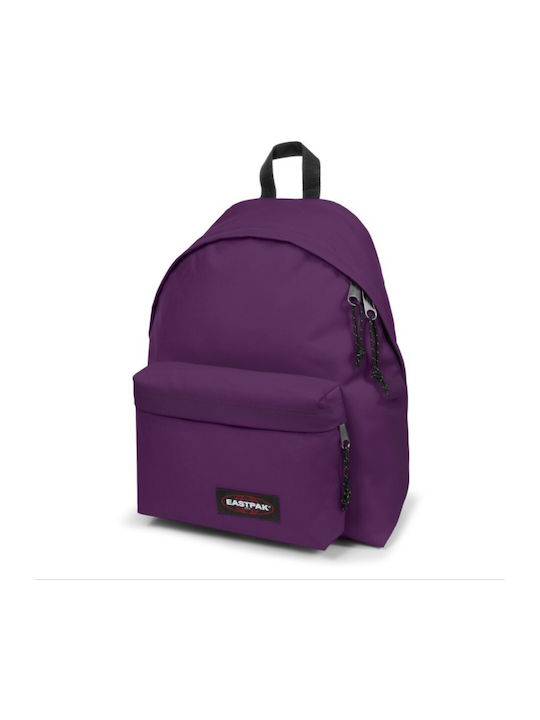 Eastpak Padded Pak'r Power Purple Ученическа Чанта Обратно Junior High-High School в Лилав цвят 24лт