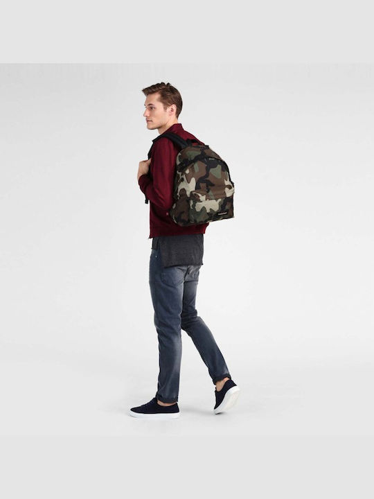 Eastpak Padded Pak'r Camo Ученическа Чанта Обратно Junior High-High School Многоцветна 24лт