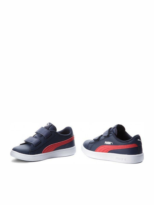 Puma Kids Sneakers Smash V2 L V PS Navy Blue