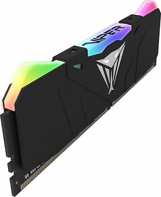 Patriot Viper RGB 16GB DDR4 RAM με 2 Modules (2x8GB) και Ταχύτητα 3200 για Desktop