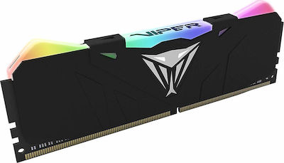 Patriot Viper RGB 16GB DDR4 RAM με 2 Modules (2x8GB) και Ταχύτητα 3000 για Desktop